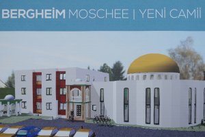 Bergheim DİTİB Yeni Camii ve Kültür Merkezi’nin temeli atıldı 
