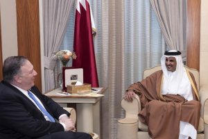Katar Emiri ile Pompeo bölgesel gelişmeleri görüştü
