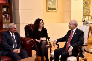 Kılıçdaroğlu, Lüksemburg Dışişleri Bakanı Asselborn ile görüştü 