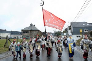 Belçika'nın 'Türk köyü'nde karnaval coşkusu yaşandı
