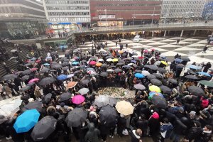 Yeni Zelanda'daki terör saldırıları İsveç'te protesto edildi