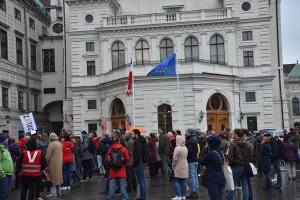 Avusturya'da hükümet karşıtı gösteri
