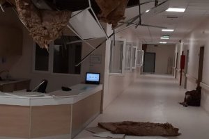 Suriye'de Türkiye sınırındaki hastaneye cumbalı saldırı 
