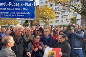 Almanya'da NSU kurbanı Mehmet Kubaşık'ın ismi meydana verildi