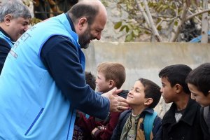 Türkiye Diyanet Vakfı İdlib'de okul açtı