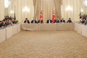 Cumhurbaşkanı Erdoğan, Cenevre'de UID Avrupa temsilcilerini kabul etti