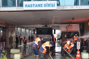 Bursa Yıldırım Belediyesi temizlik ve hijyen çalışmaları hızla sürdürüyor  