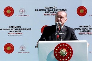 Cumhurbaşkanı Erdoğan: Buram buram tarih kokan ve vatandaşlarımıza şifa vesilesi olacak bir eser ort