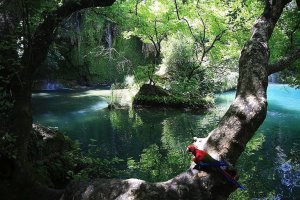 Antalya Kurşunlu Şelalesi doğal güzelliğiyle hayran bırakıyor