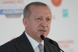 Cumhurbaşkanı Erdoğan'dan millete hizmet yolunda 'Durmak yok' mesajı
