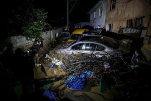 Bursa'da sel nedeniyle bir kişi  hayatını kaybetti