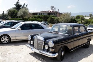 Klasik Mercedes tutkunları Hatay'da buluştu