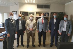 TİKA BADA Başkanı Dr. Mahmut Çevik Başkan Abdülhadi Krasniç'i kabul etti