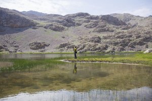 Doğa tutkunlarının uğrak adresi: 3 bin 377 rakımlı Kepır Gölü