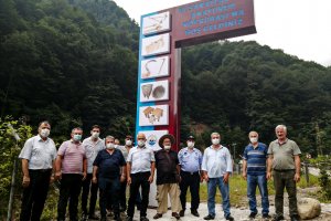 Avrupa Trabzon Köprübaşılılar Derneği ilçelerinin girişine tabela yaptırdı