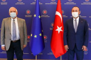 Bakan Çavuşoğlu AB Dış İlişkiler Yüksek Temsilcisi Borrell ile Doğu Akdeniz'i görüştü