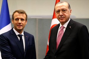 Cumhurbaşkanı Erdoğan Fransa Cumhurbaşkanı Macron ile telefonda görüştü