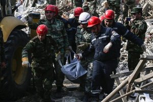 Ermenistan sivilleri orta menzili balistik füzesi ile vurdu