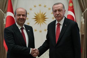 Cumhurbaşkanı Erdoğan, Ersin Tatar ile telefonda görüştü