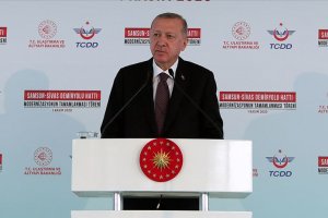Cumhurbaşkanı Erdoğan: Samsun-Sivas Demir Yolu Hattı lojistik taşımacılığa yeni ivme kazandıracak