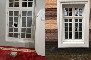 Hollanda’da Amsterdam Ayasofya Camii’ne saldırı düzenlendi
