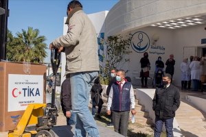 TİKA, Tunus'taki bir hastaneye mobil hemodiyaliz ünitesi hibe etti