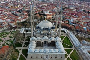 Mimar Sinan'ın 'şaheseri' Selimiye salgın sürecinde de ilgi gördü