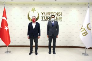 UID Genel Başkanı Kuş, YTB Başkanı Eren’i ziyaret etti