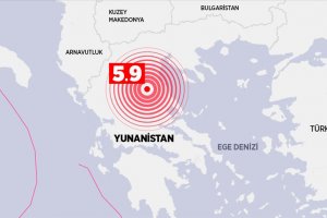 Yunanistan'ın Larissa kentinde 6,2 büyüklüğünde deprem gerçekleşti