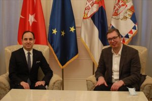 Sırbistan Cumhurbaşkanı Vucic, Türkiye'nin Belgrad Büyükelçisi Bilgiç'i kabul etti