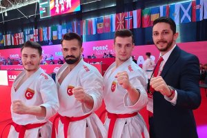 Karate Milli Takımıda Kata Erkekler Avrupa şampiyonu oldu