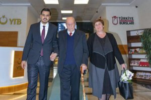 YTB Başkanı Eren, Osman Kılıç’ın vefatının ardından taziyede bulundu