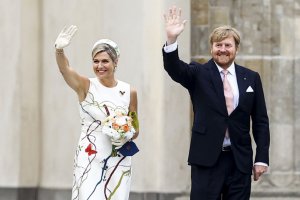 Hollanda Kralı Willem Alexander ve eşi Kraliçe Maxima Almanya‘da