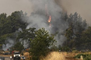 Yunanistan'da orman yangınları hükümete karşı sert eleştirilere neden oldu