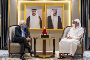 Katar Dışişleri Bakanı Al Sani, BM Acil Yardım Koordinatörü Griffiths ile Afganistan'ı görüştü