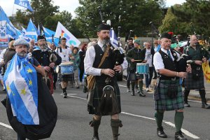 İskoçlar bağımsızlık için yürüdü 