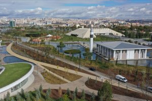 Cumhurbaşkanı Erdoğan'dan Başkent Millet Bahçesi paylaşımı