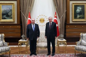 Yunanistan Büyükelçisi Lazaris, Cumhurbaşkanı Erdoğan'a güven mektubu sundu
