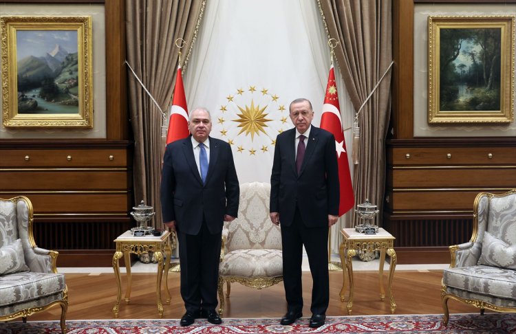 Yunanistan Büyükelçisi Lazaris, Cumhurbaşkanı Erdoğan'a güven mektubu sundu