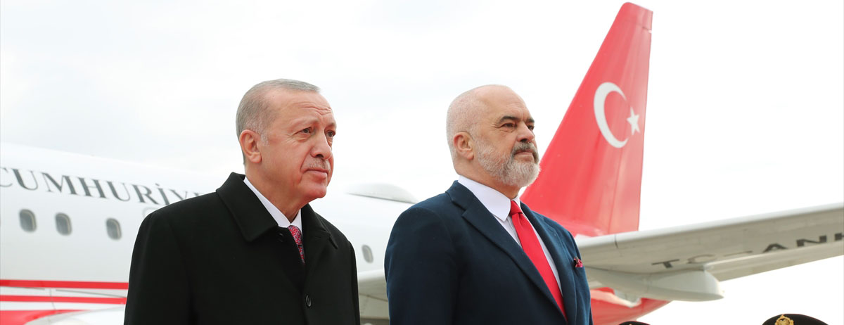 Cumhurbaşkanı Recep Tayyip Erdoğan, Arnavutluk‘ta