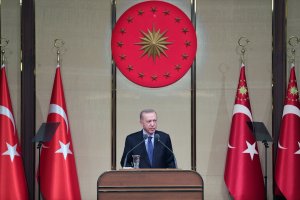 Cumhurbaşkanı Erdoğan Uluslararası Demokratlar Birliği heyetini kabulünde konuştu