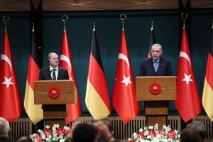 AK Parti Sözcüsü Çelik'ten, Erdoğan-Scholz görüşmesine ilişkin açıklamalar