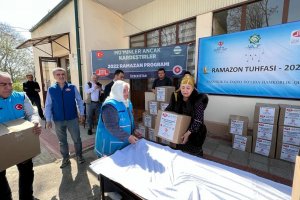 DİTİB ve TDV, Özbekistan'da Ramazan gıda yardımlarını tamamladı