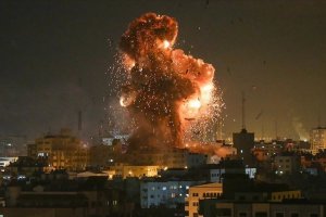İsrail'den Gazze'nin kuzeyine hava saldırısı