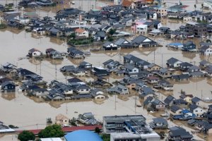 Japonya'da şiddetli yağışlar nedeniyle 480 binden fazla kişi tahliye edildi