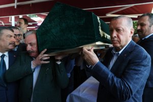 Cumhurbaşkanı Erdoğan, Yazar Rasim Özdenören'in cenaze töreninde konuştu: