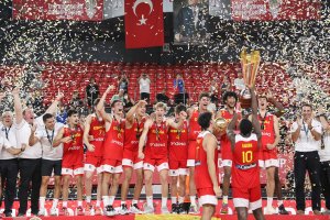18 Yaş Altı Erkekler Avrupa Basketbol Şampiyonası'nda Türkiye ikinici oldu