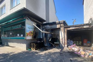 Almanya’da Türklere ait market kundaklandı