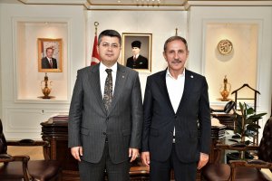 UID Genel Başkanı Kuş'tan Edirne Valisi Kırbıyık'a teşekkür ziyareti