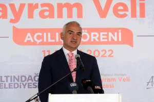 Bakanı Ersoy, Hacı Bayram Veli Müzesi'nin açılışında konuştu 